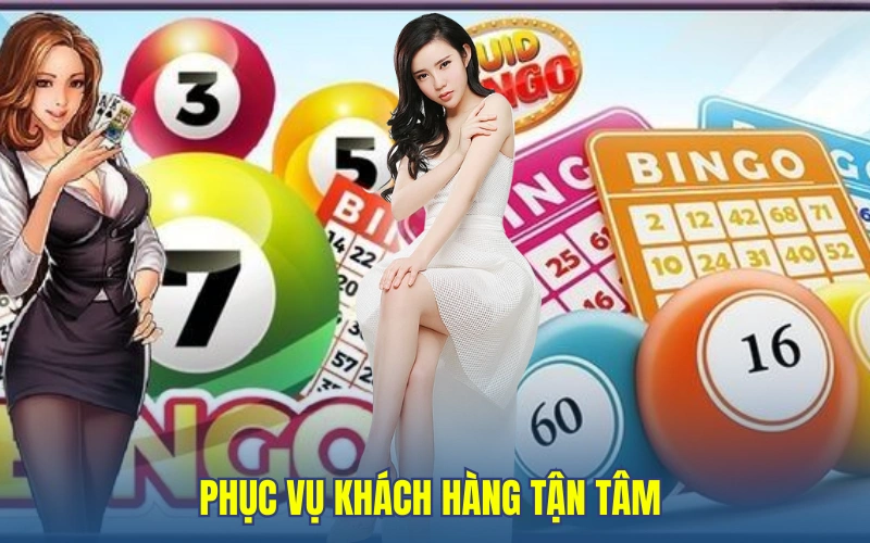 Phục vụ khách hàng tận tâm