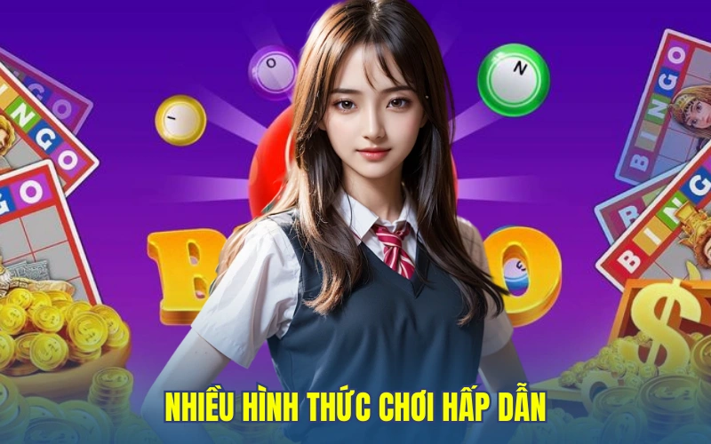 Nhiều hình thức chơi hấp dẫn